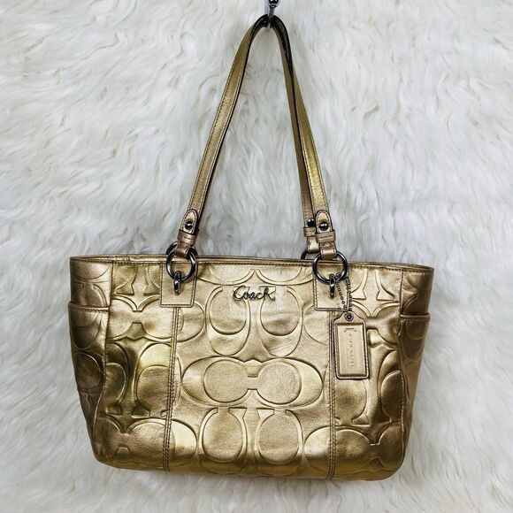 Gold Coach Bag - Picture 1 of 10